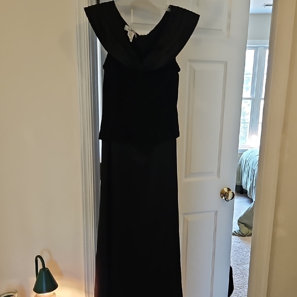 Patra Black Maxi Dress